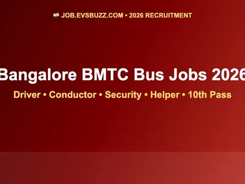 Bangalore BMTC Govt. Bus Jobs 2026: Driver, Conductor, Security Guard & Helper – 10th Pass Direct Joining | Karnataka Public Transport Workforce Guide